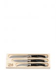 Laguiole Style De Vie - K&oslash;kkenknive 1012 3-Delt S&aelig;t Laguiole - Noad - 26.2X9.5X1.9CM