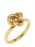 Edblad - Infinity Knot Ring S Gold - S&otilde;rmused - S
