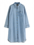Lindex - Shirt Dress In Denim - S&auml;rkkleidid - S