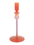 Present Time - Candle Holder Duo Colores Medium - Teek&uuml;&uuml;nlajalad - H 23CM