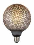 Nordlux - Deco E27 | G125 Pattern | Dim | 1800 Kelvin | 100 Lumen - Lambipirnid - &Oslash; 12.5 CM