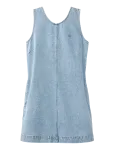 Calvin Klein Jeans - Slvlss Denim Shift Dress Coastal - Teksakleidid - S