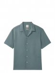 Calvin Klein - Ss Camp Collar Drapey Lyocell Ea - Vabaaja s&auml;rgid - XXL