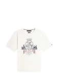Tommy Hilfiger - Heritage Series Crest Tee - L&uuml;hikeste varrukatega - M