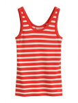 Gant - Striped Ribbed Tank Top - Varrukateta - XL/XXL
