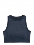 STRONGER - Washed Seamless High Neck Bra - Sportrinnahoidjad - K&otilde;ik - XL