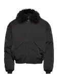 Weekday - Loose Bomber Jacket With Faux-Fur Collar - Bomber-jakid - S