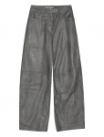 REMAIN Birger Christensen - Cocoon Leather Pants - Nahksed retuusid-p&uuml;ksid - 38