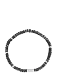 Samie - Evolution - Slim Bracelet With Black Beads - K&auml;ev&otilde;rud - 19