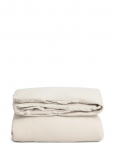 Garbo&Friends - Muslin Duvet Cover Double, 220X220 Cm, Eggshell - Tekikotid - 220X220CM