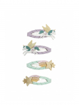 Mimi & Lula - 4 Clic Clacs - My Little Unicorn - Juukseklambrid - ONE SIZE