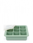Haakaa - Haakaa Silicone Freezer Tray With Lid- 9 Compartments - Pea Green - Beebitoidu konteinerid - ONE SIZE