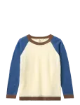 Copenhagen Colors - Light Knitted Color Block Blouse - Pikkade varrukatega T-s&auml;rgid - 110