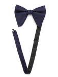 AN IVY - Navy Oversized Bow Tie - Kikilipsud - ONE SIZE