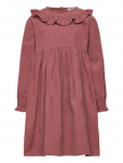 Huttelihut - Dress Ls Corduroy - Pikkade varrukatega vabaajakleidid - 128