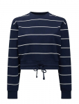French Connection - Sunday Sweat Striped D/S Top - Dressipluusid - XS