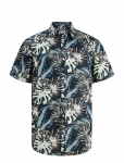Jack & Jones - Jjhonolulu Aop Shirt Ss - L&uuml;hikeste varrukatega s&auml;rgid - XL