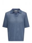 ONLY & SONS - Onsnyle 5 Ss Split Polo Knit Cs - L&uuml;hikeste varrukatega kootud polos&auml;rgid - XS