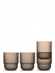 Sagaform - Billi Water Glass Rpet, 4-Pcs - Joogiklaasid - 40 CL