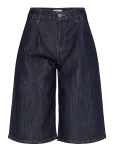 Gina Tricot - Tailored Long Denim Shorts - L&uuml;hikesed teksap&uuml;ksid - 36