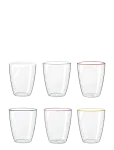 Aida - Life In Colour Art Glass Mix Colours - 6 Pcs. 29 Cl. - Joogiklaasid - ONE SIZE