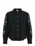 Vila - Vifelice L/S Embroidery Shirt - Pikkade varrukatega - 42