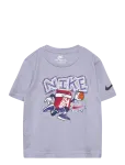 Nike - Nike Chalky Boxy Bball Tee - L&uuml;hikeste varrukatega - 92/98