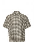 Selected - Slhrlxfinley Check Ss Shirt - Vabaaja s&auml;rgid - XXL