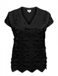 ONLY Carmakoma - Carlulu S/S V-Neck Top Box Jrs - Varrukateta - 46-48
