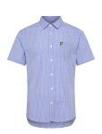 Lyle & Scott - Short Sleeve Grid Check Shirt - L&uuml;hikeste varrukatega s&auml;rgid - M