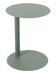 J-Line - Side Table Round Metal Green - Abilauad ja v&auml;ikesed lauad - &Oslash; 40 CM