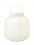 Blomus - Mobile Led Lamp M - 30,5 Cm, &Oslash; 27,5 Cm - Lito Led - Silk Gray - Laternad - L 30.5CM