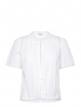 Bubbleroom - Pleated Detail Blouse - L&uuml;hikeste varrukatega - XL