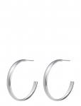 Bud To Rose - Annie Hoop 40Mm Silver - R&otilde;ngad - ONE SIZE