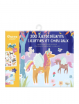 Auzou - Stickers - Unicorns And Horses 200 Pcs - Kleebised - ONE SIZE