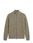 Calvin Klein Jeans - Ls Vertical Texture Cttn Fz Swtr - Lukuga džemprid - L