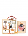 Tender Leaf - Cat Hotel - Purrfect Stay - Doll House Accessories - ONE SIZE