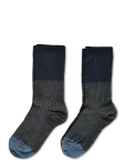 FUB - 2-Pack Contrast Rib Socks - Sokid - 22/24
