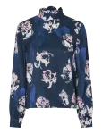 STINE GOYA - 2263 Dry Viscose, Back Tie Blouse - Pikkade varrukatega - L