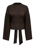 ONLY - Onlestrid L/S Tie Top Jrs - Pikkade varrukatega - M