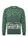 Original Penguin Golf - Golf Cart Jacquard Sweater - Spordikudumid - XXL