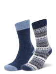 Barbour - Barbour Fair Isle Sock 2 Pack - Tavalised sokid - L