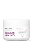 Goldwell - Goldwell Dualsenses Blonde & Highlights Anti-Yellow 60 Sec Treatment 200 Ml - Hooldused - 200 ML
