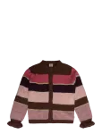 Hust & Claire - Hccamilla Fluffy Stripe - Kardiganid - 128