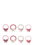 Mimi & Lula - 8 Ponies - Mini Cutesy Bow - Scrunchies & Hair Ties - ONE SIZE