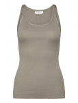 Rosemunde - Rwbelle Silk U-Neck Strap Elastic Top - Varrukateta - L
