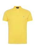 Polo Ralph Lauren - The Iconic Custom Slim Fit Mesh Polo - L&uuml;hikeste varrukatega kootud polos&auml;rgid - XS