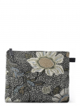 Ceannis - Cosmetic Bag Flower Linen Size: Medium - Tualett-tarvete kotid - 23X6X19CM