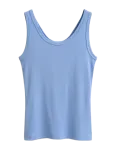 Gant - Slim Ribbed Tank Top - Varrukateta - L