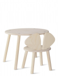 Nofred - Mouse B&oslash;rne Bord Og Stol - Furniture - 46X44X60CM;28X46X42.5CM